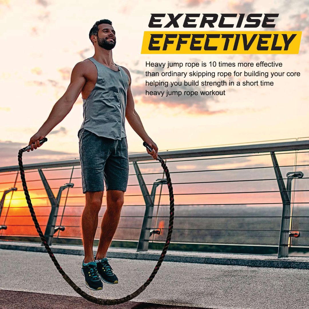 Weighted Jump Rope for Strength Training