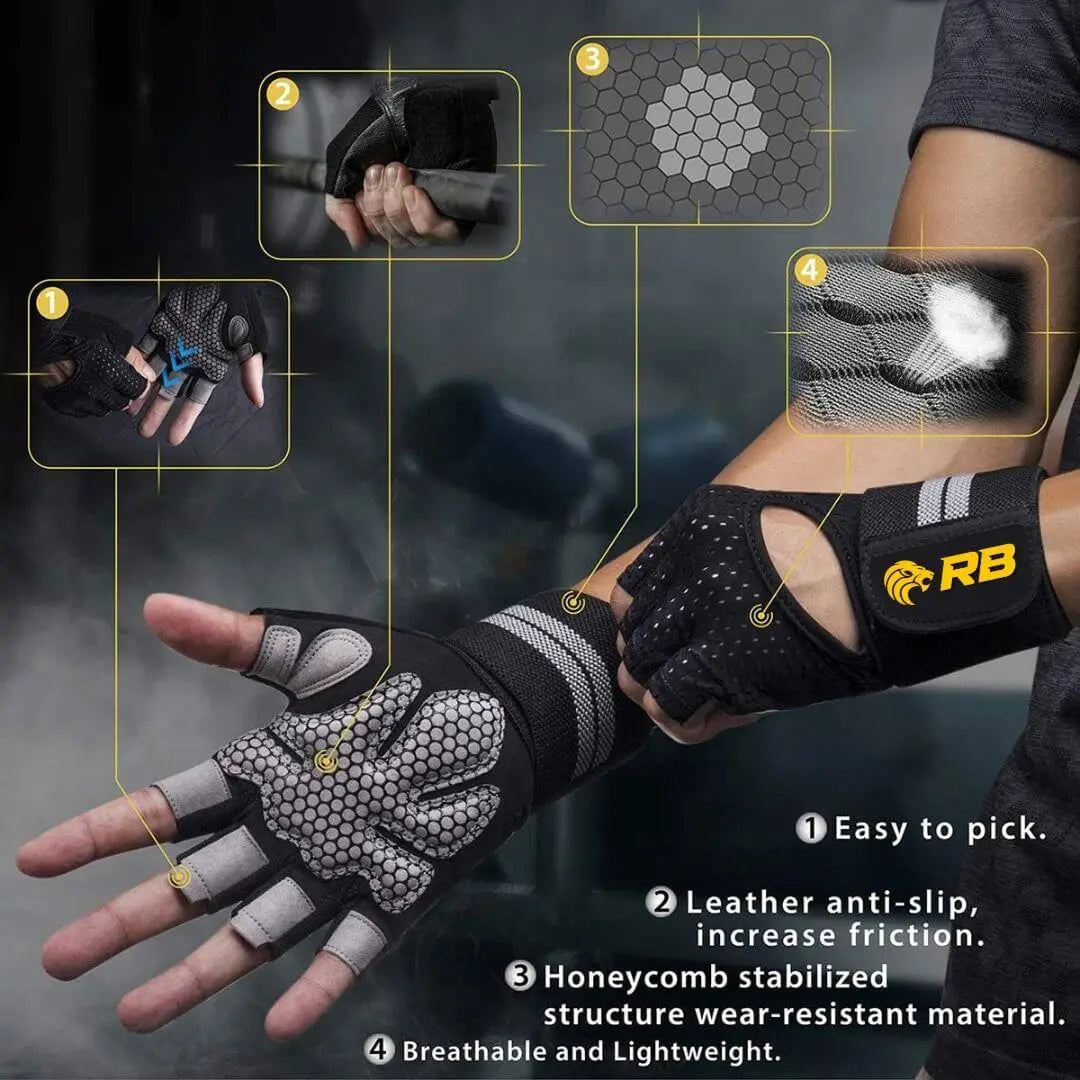 Best workout gloves with wrist support online